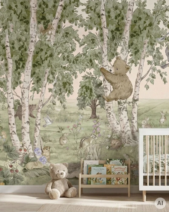 Tapeta leśna WILLOW