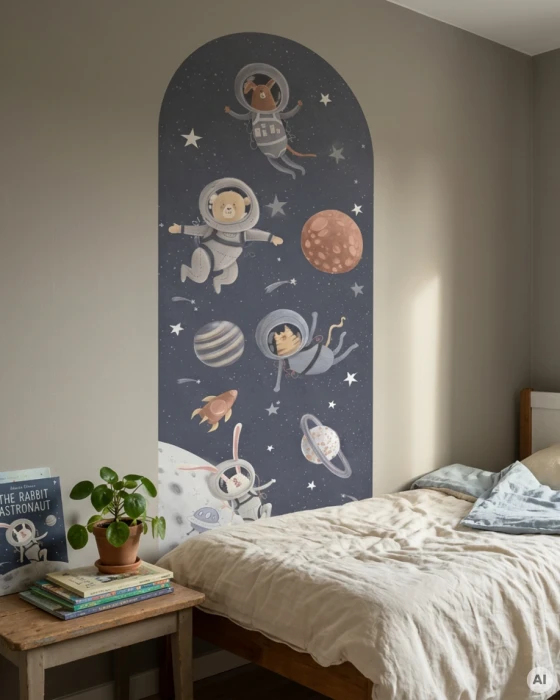 Naklejka ścienna kosmiczna łuk ASTRO