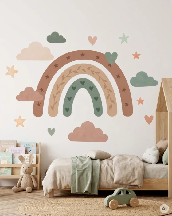 Wall Decal Rainbow
