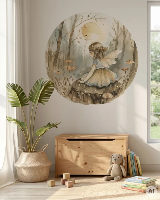 Wall Decal Forest Fairies