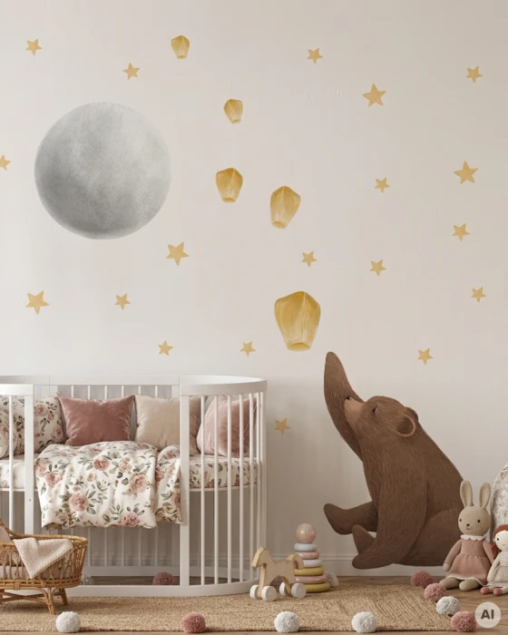 Wall Decal NITEWISH moon