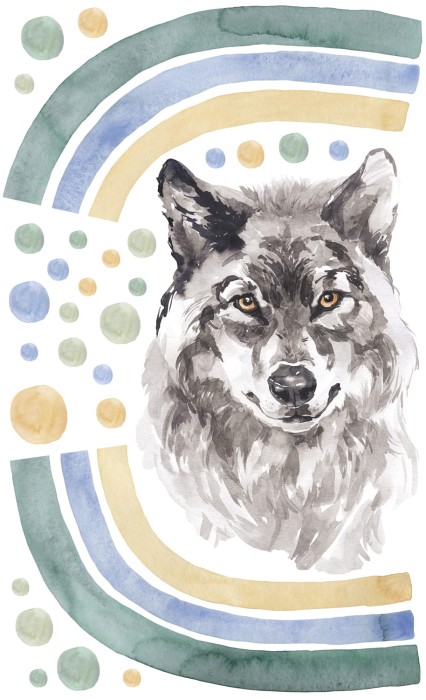 naklejki ścienne wilk