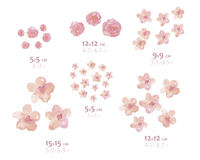 Kwiaty do SÓWKULKI pink