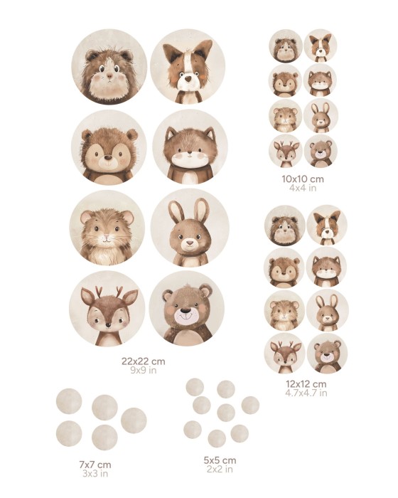 Cuddly Friends - kropki