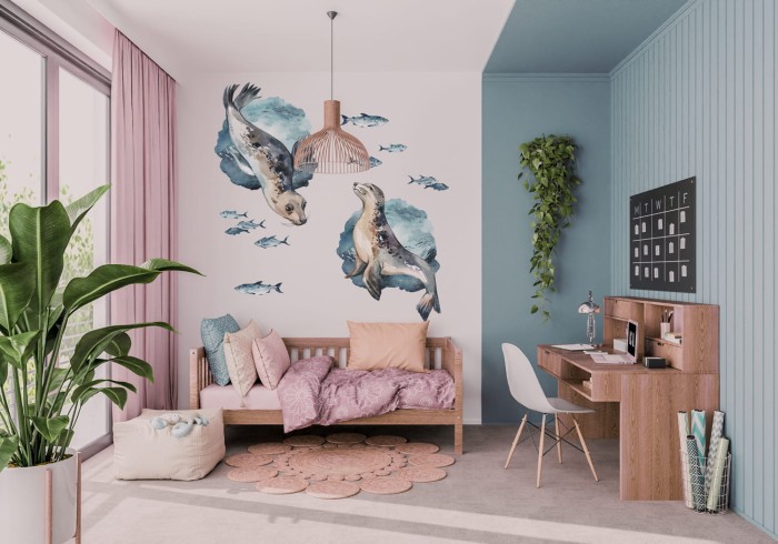 Naklejka SEAWAY foki