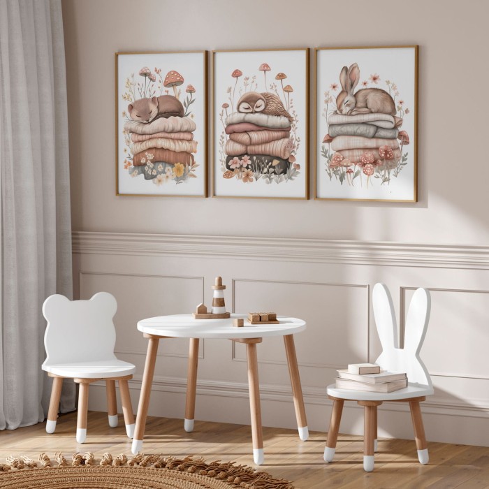 Plakat NAPTIME sówka