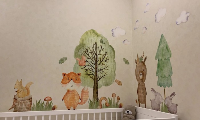 Naklejka WOODLAND II