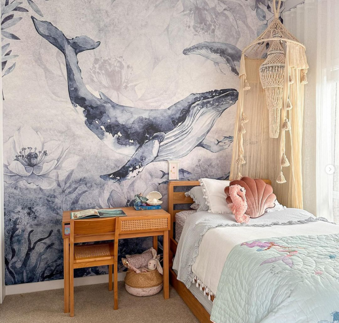 Tapeta OCEANIA wieloryb