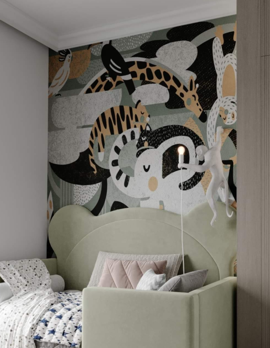 Tapeta FUNZOONE - zielona