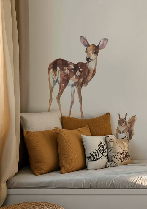 naklejki leśne dla dzieci