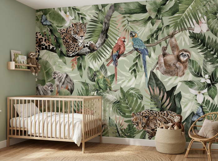 Tapeta AMAZONIA green