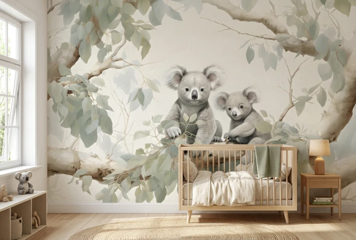 Tapeta z koalami KOALA KINGDOM