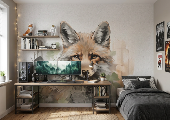 Tapete LORDS OF THE WOODS - fox