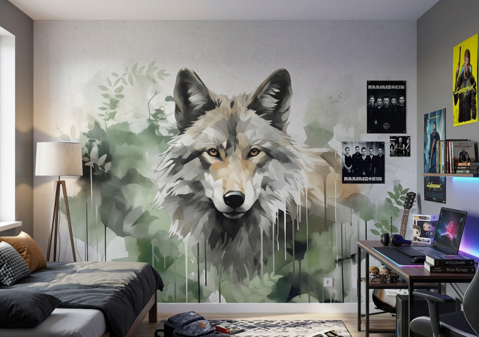 Tapete LORDS OF THE WOODS - wolf