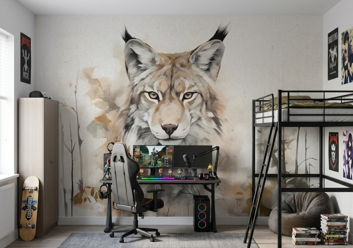 Tapete LORDS OF THE WOODS - lynx