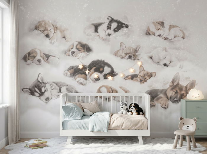 Tapeta PUPPIES DREAM