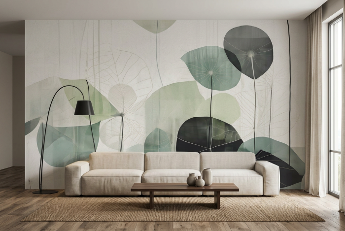 Tapete ABSTRACT FLORA