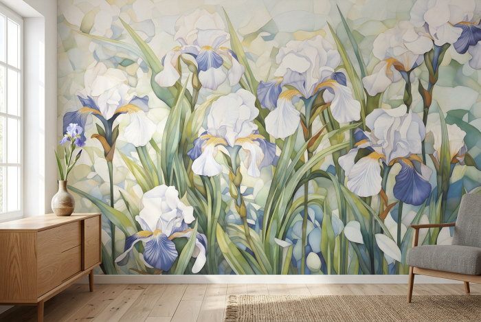 Tapete IRISA green