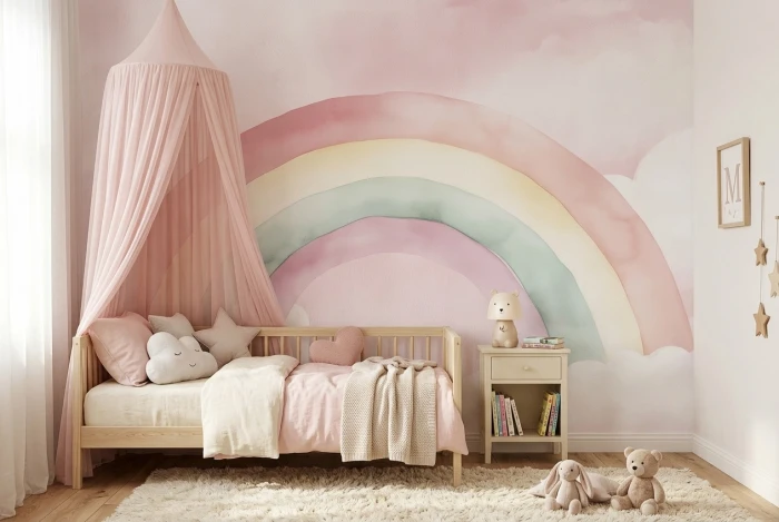 Tapeta z tęczą RAINBOW