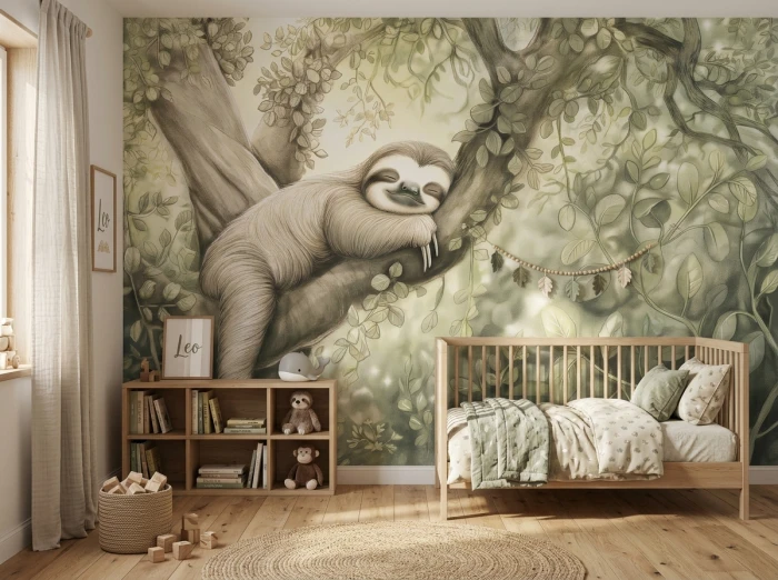 Tapeta z leniwcem SLUMBER