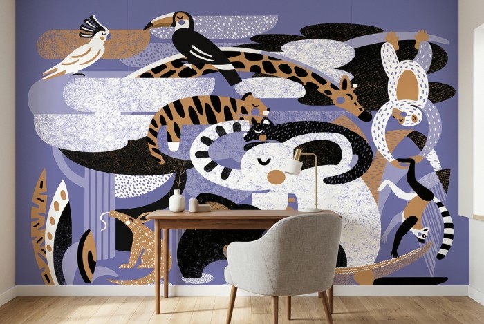 Tapete  FUNZOONE violet