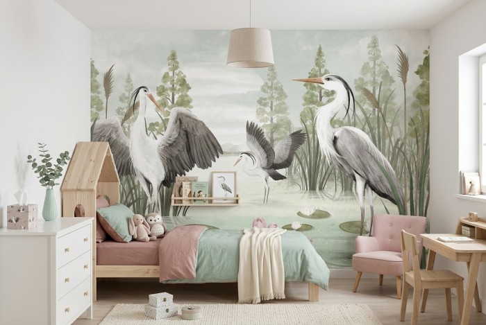 Tapeta czaple