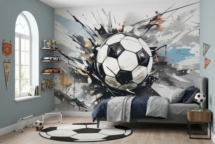 Tapeta z piłką