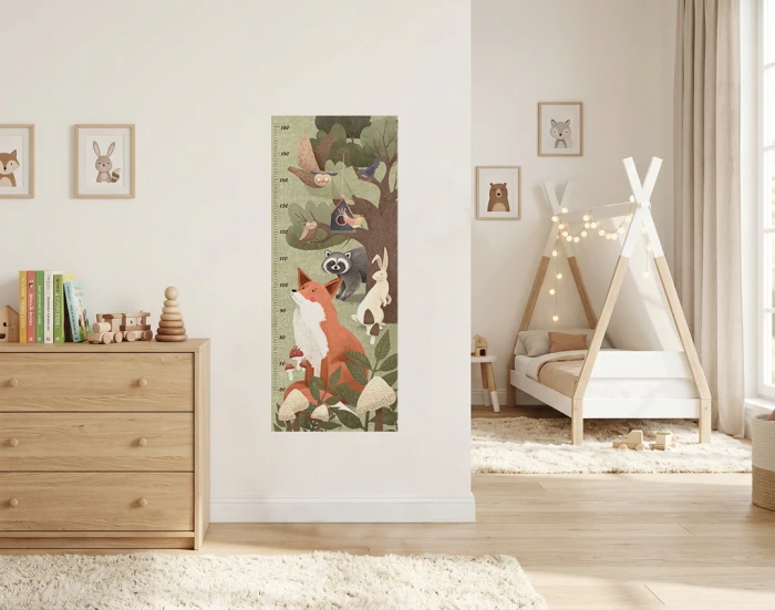 Naklejka miarka zwierzęta