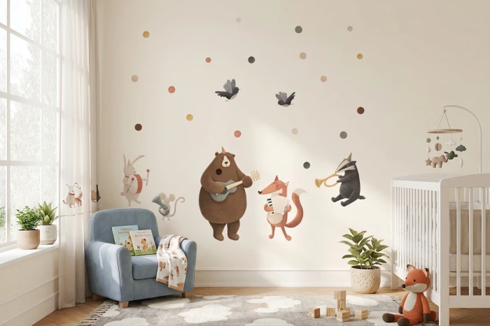 Naklejki Forest Party