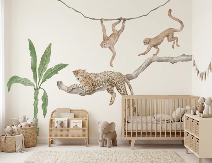 Naklejka OASIS lampart