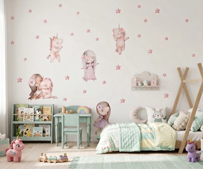 Naklejka MAGICORN tęcza