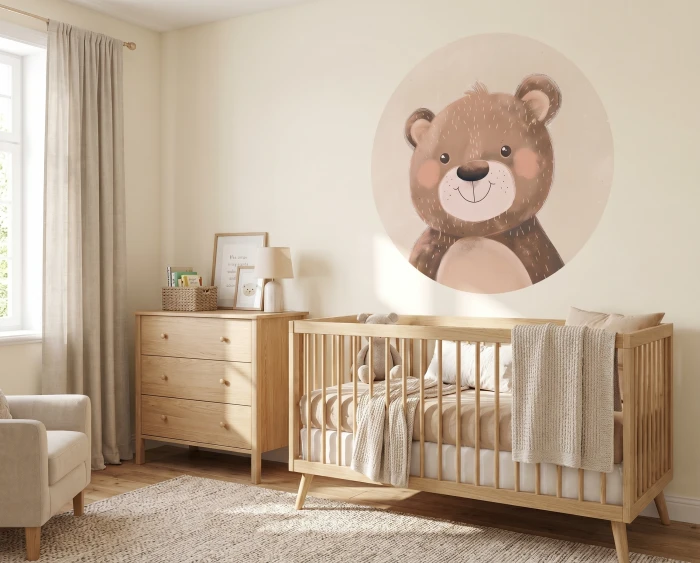 Naklejka CUDDLY FRIENDS miś