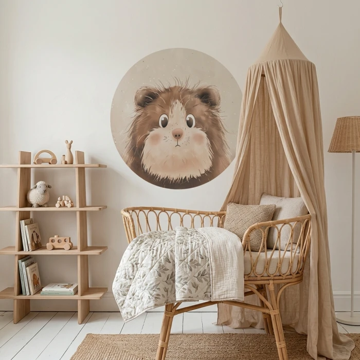 Naklejka CUDDLY FRIENDS świnka morska