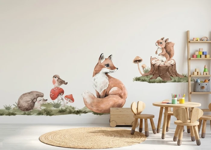 Wandtattoo Aufkleber BUDDIES I