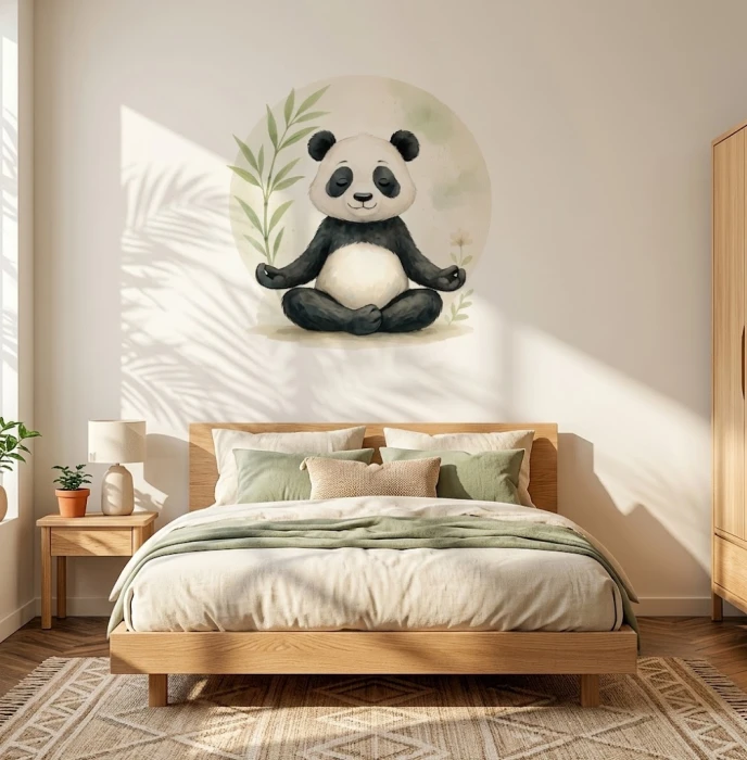 naklejka panda