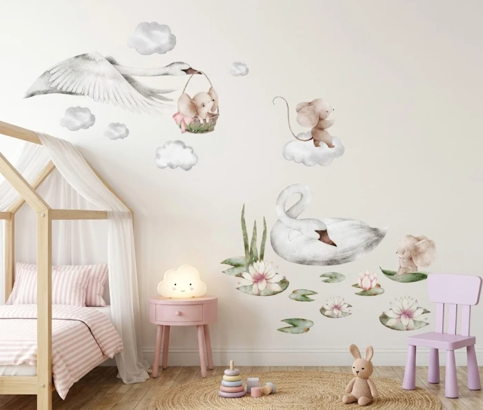 Naklejka ŁABĘDZIE II