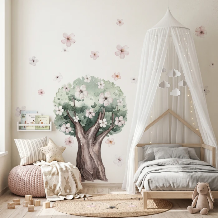 Wandtattoo FLOWER TREE