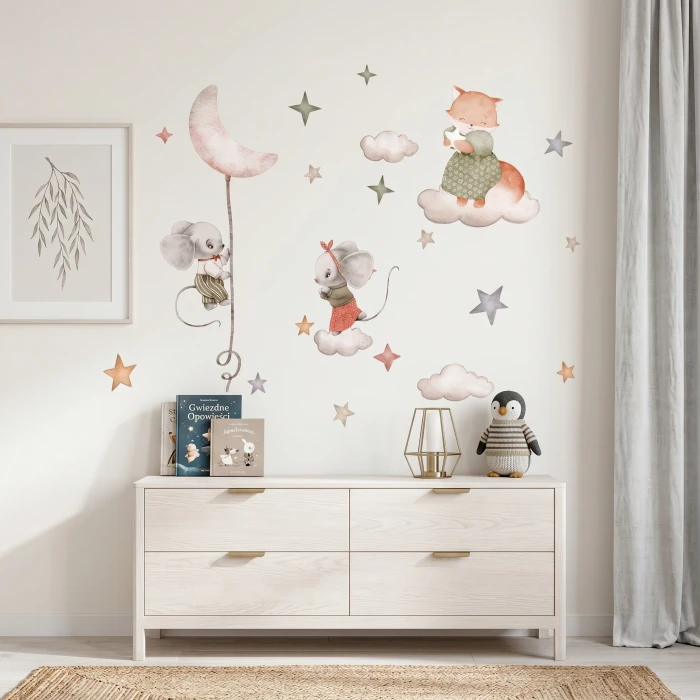 Wandtattoo Aufkleber DREAM REALM Maus