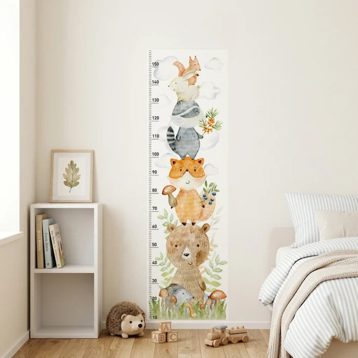 Kinder-Messlatte WOODLAND
