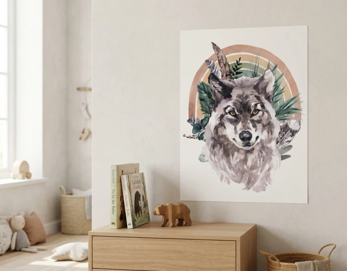 Poster FRIENDS WOLF