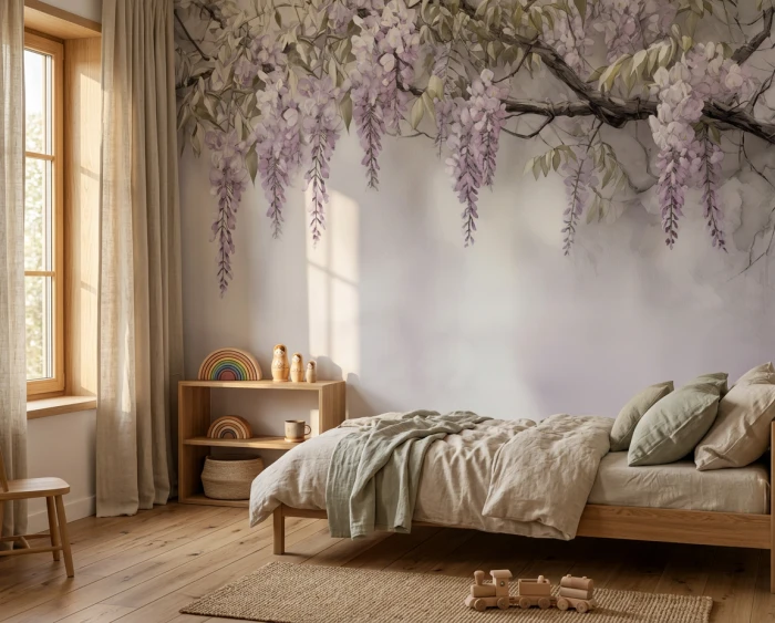 Tapeta wisteria