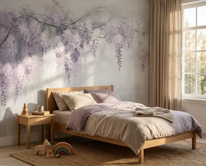 Tapeta wisteria