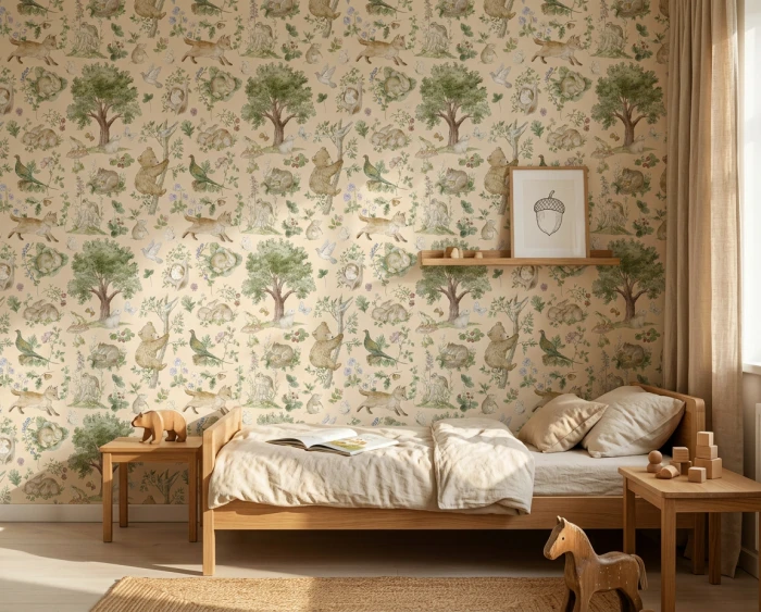 Woodland Story II Wallpaper