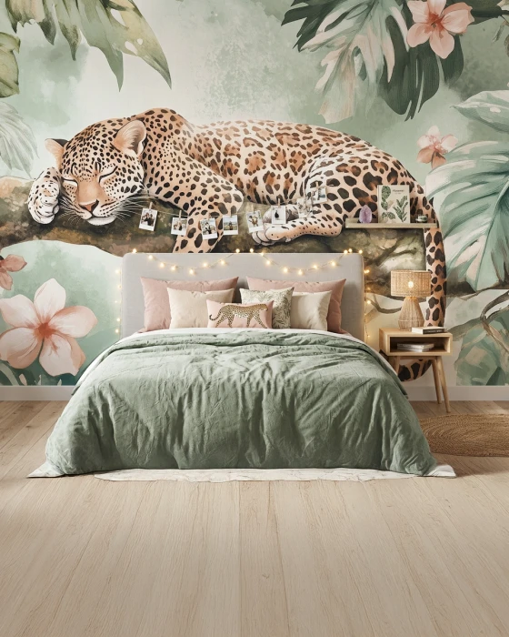 Tapeta z lampartem PARADISE NAP