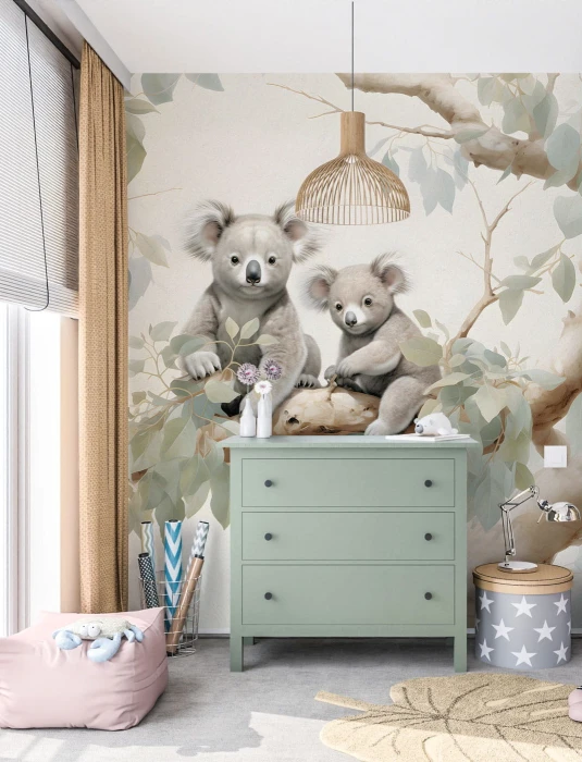 Tapeta koala do pokoju dziecka
