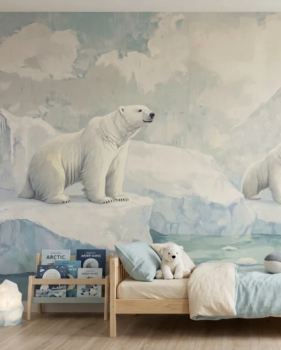 Tapeta z niedźwiedziami polarnymi ARCTIC