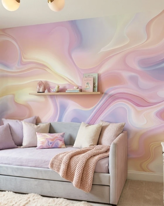 Tapeta abstrakcyjna PASTELUX