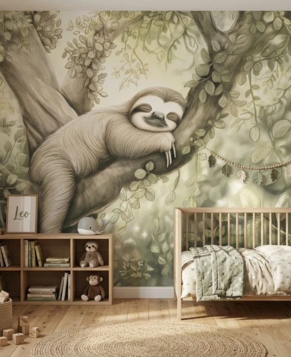 Tapeta z leniwcem SLUMBER
