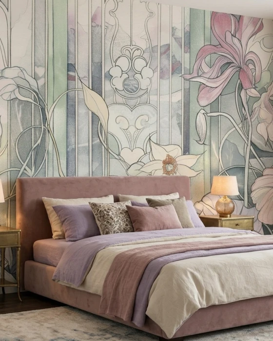 Tapeta w kwiaty WHIMSY II