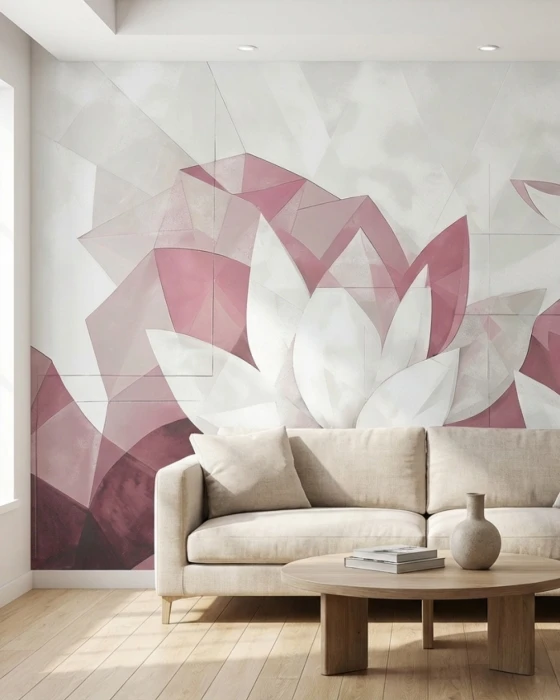 Tapeta geometryczna LOTUS